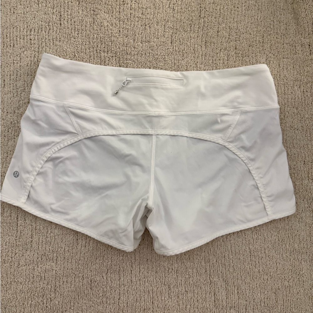 Lululemon White Shorts - Picture 3 of 8